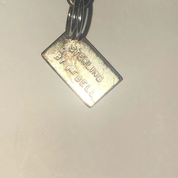 VTG Sterling Bell Trading Post Saguaro Cactus Arizona Souvenir Charm .9” - Picture 2 of 3